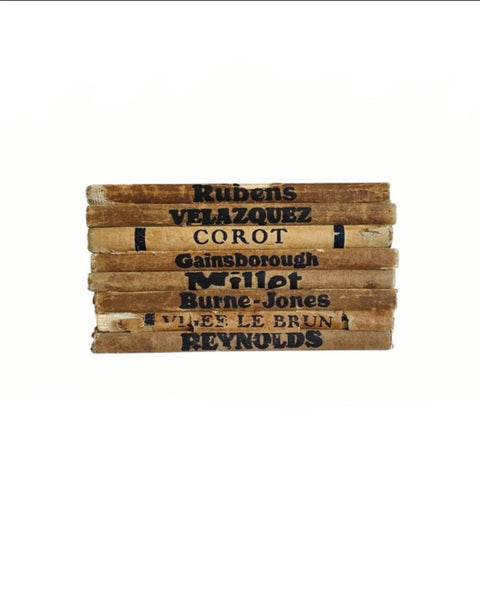 Collection Of Eight Antique Art Books