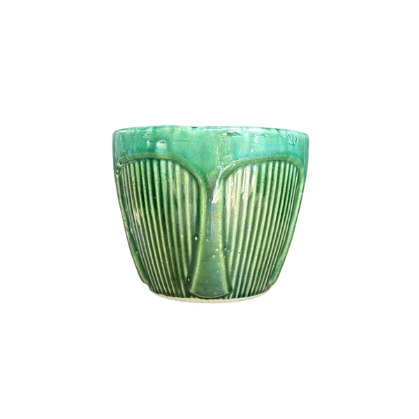 RRPCo Vintage Green Plant Flower Pot Planter