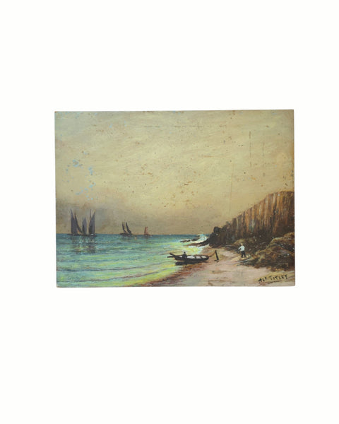 Two Antique Landscape Paintings