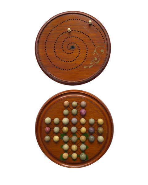 Antique Wood Board Games