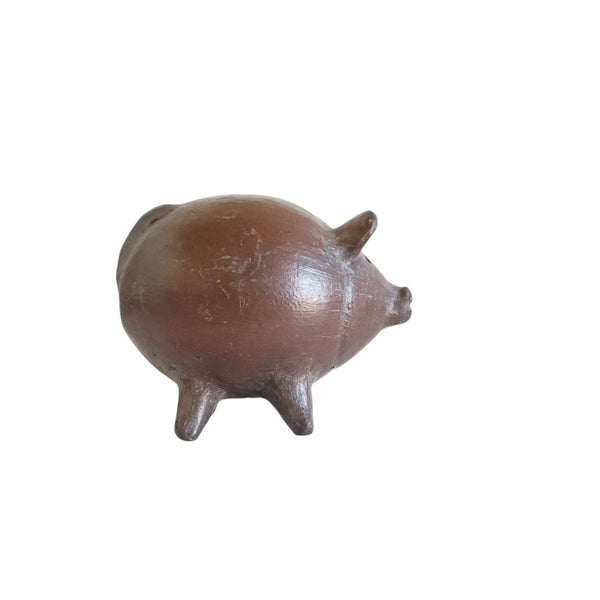 Mexican Pottery Piggy Bank Pig