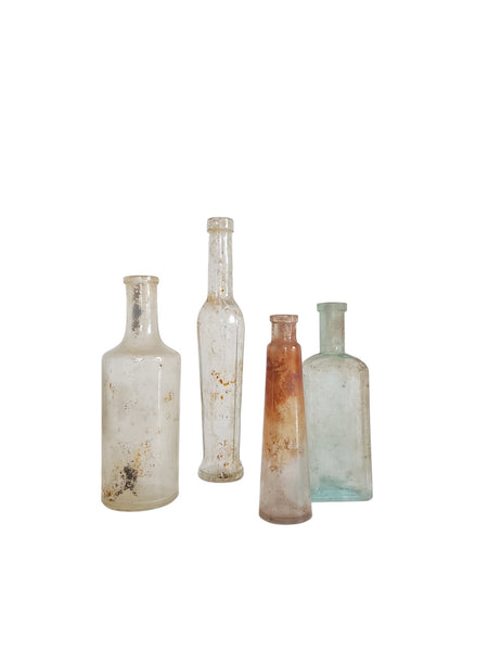 Collection of Five Antique Bottles