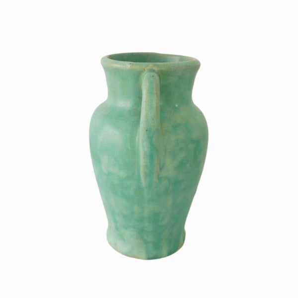 Antique Matte Green Glaze McCoy Pottery Vase