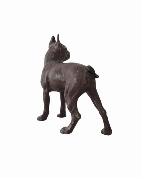 Antique Cast Iron Boston Terrier