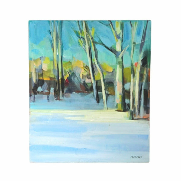 Oil On Board Forest Landscapes