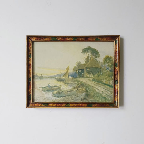 Moody English Lakeside Print