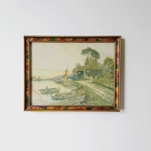 Moody English Lakeside Print