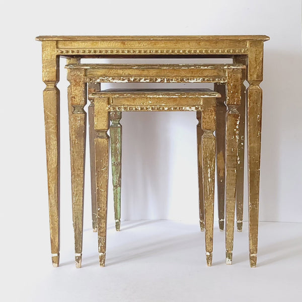 Trio Of Florentine Side Coffee Tables
