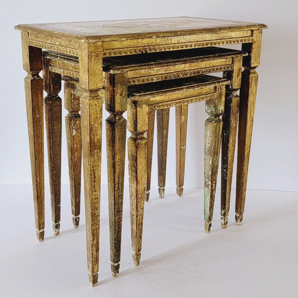 Trio Of Florentine Side Coffee Tables