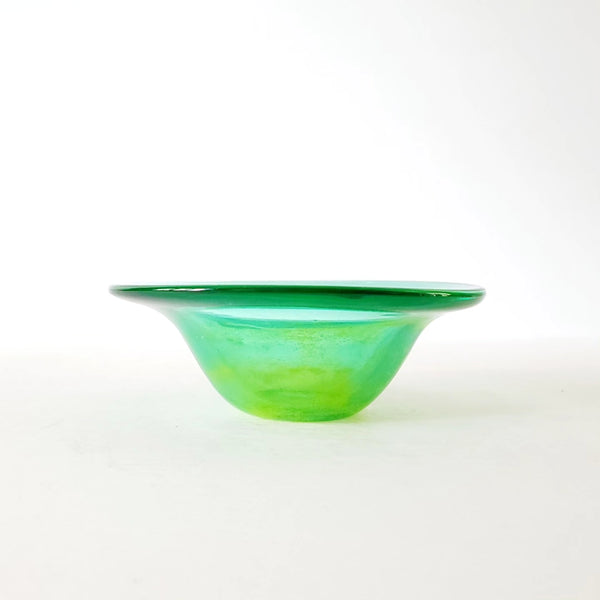 Green Art Glass Bowl