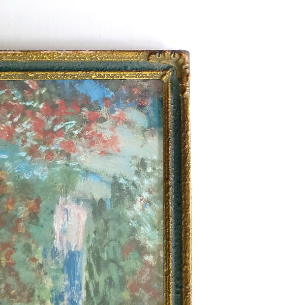 Beautiful Antique Frame With Monet Print