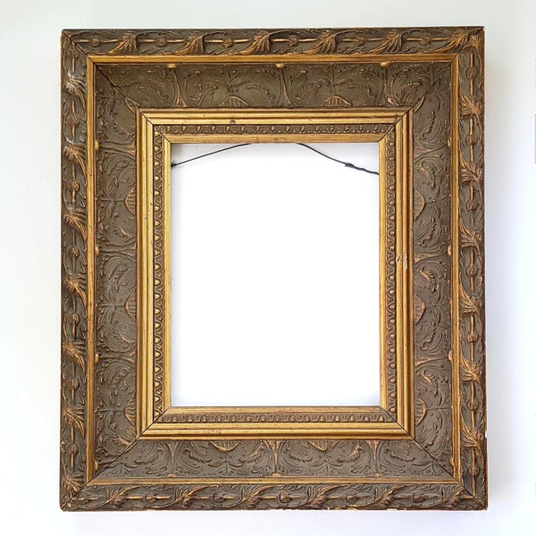 Large Detailed Gilt Wood Rectangular Frame