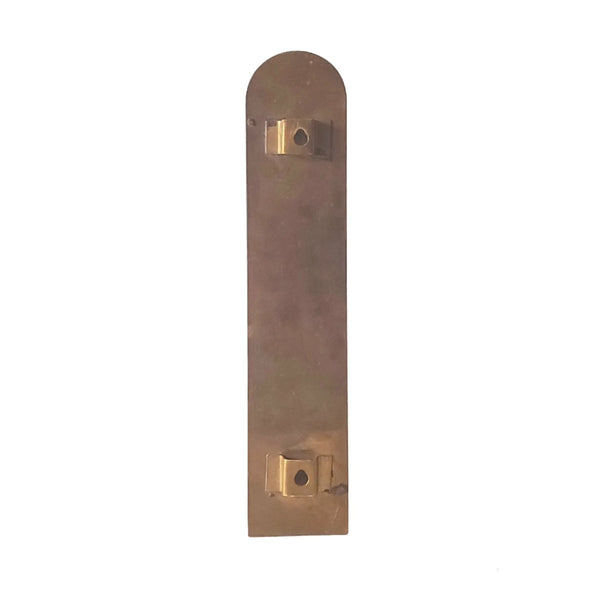 Brass Reflector Candle Sconce