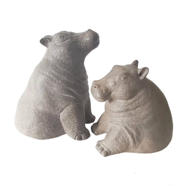 Hippo Pair By Paul Bellardo For Austin Productions