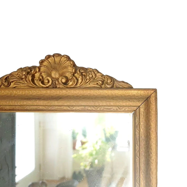 Antique Wood Gilt Mirror