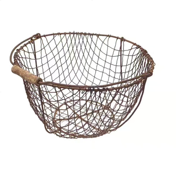 Vintage Wire Gathering Baskets