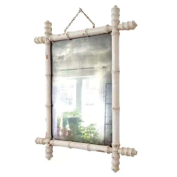 Frenxh Faux Bamboo Mirror