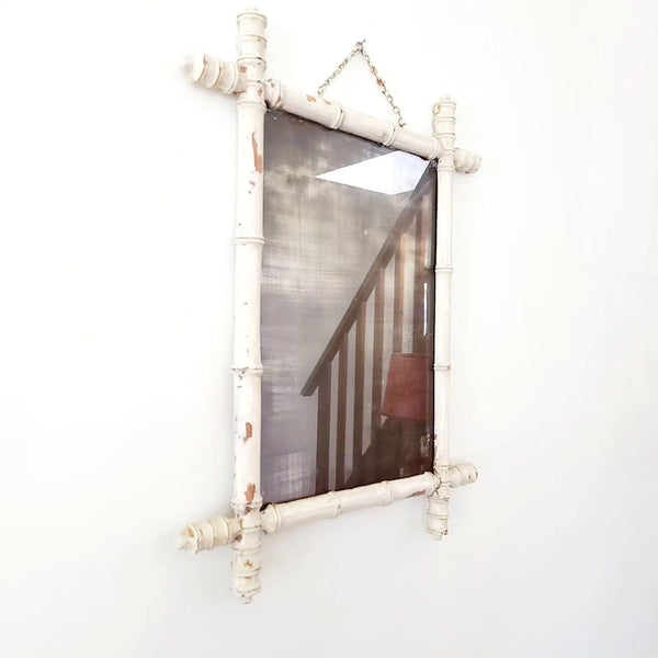 Frenxh Faux Bamboo Mirror