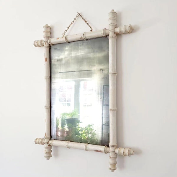 Frenxh Faux Bamboo Mirror