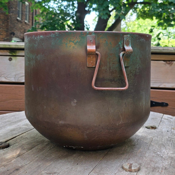 Beautiful Copper Double Handled Pot
