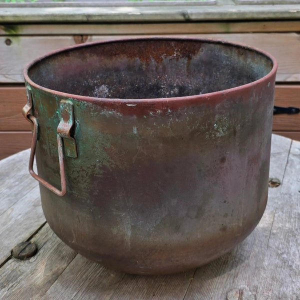 Beautiful Copper Double Handled Pot