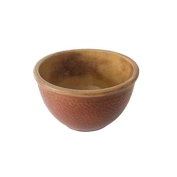 Large Dimpled Stoneware Bowl