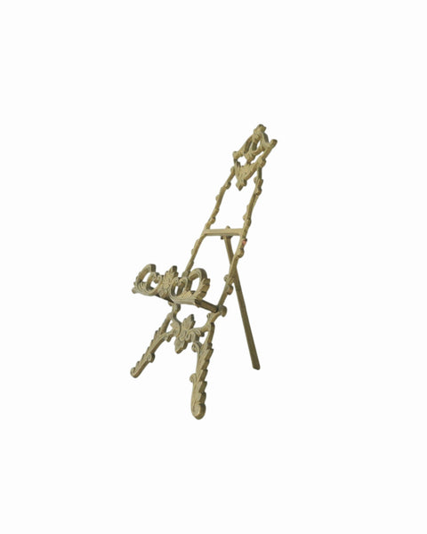 Vintage Ornate Brass Book Photograph Stand