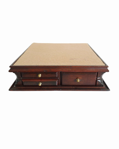 Antique Game Board Storage Box