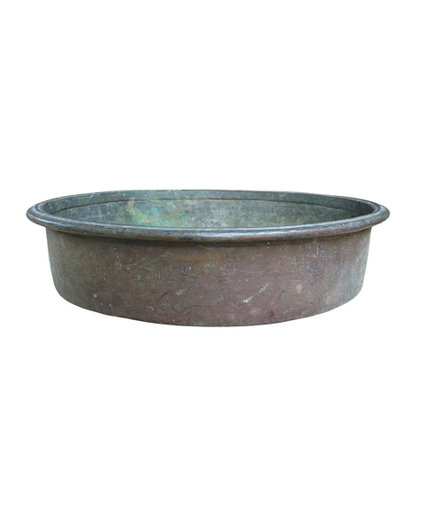 Antique French Large Copper Confiture Pan