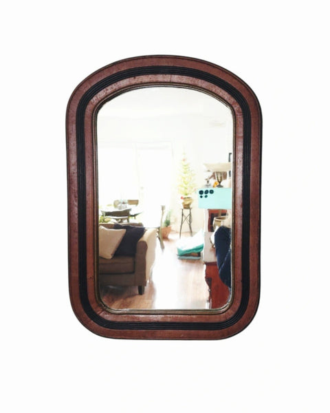 Antique Mirror With Original Glass