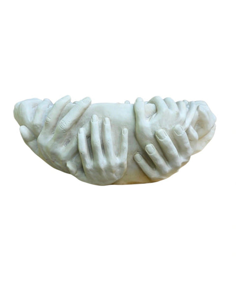 Sculptural 'Hands' Bowl In The Style Of Fornasetti