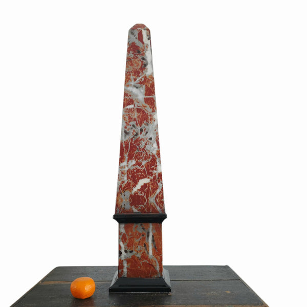 Fabulous Very Tall Mid Century Italian Ceramic Obelisk