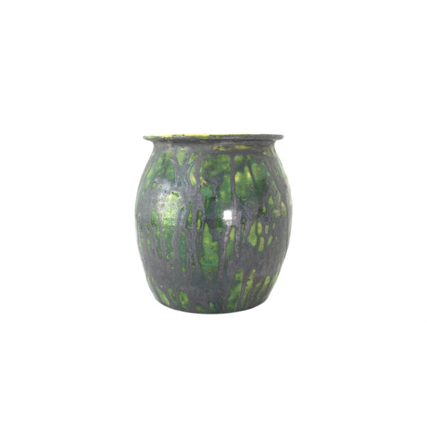 Drip Glaze Studio Pottery Pot