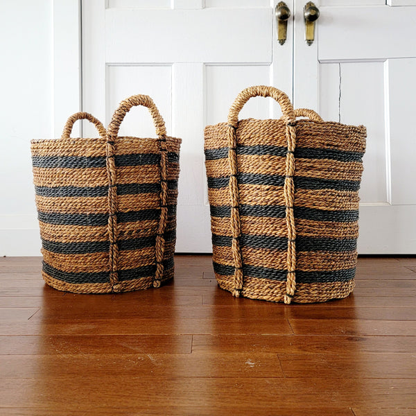 Woven Bananabark Open Baskets