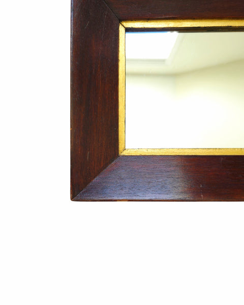 Small Wood Country Mirror
