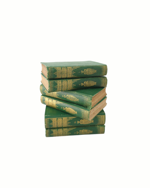 Antique Group Of Six Shakespeare Books