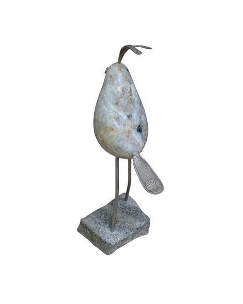 Artisan Marble & Metal Bird
