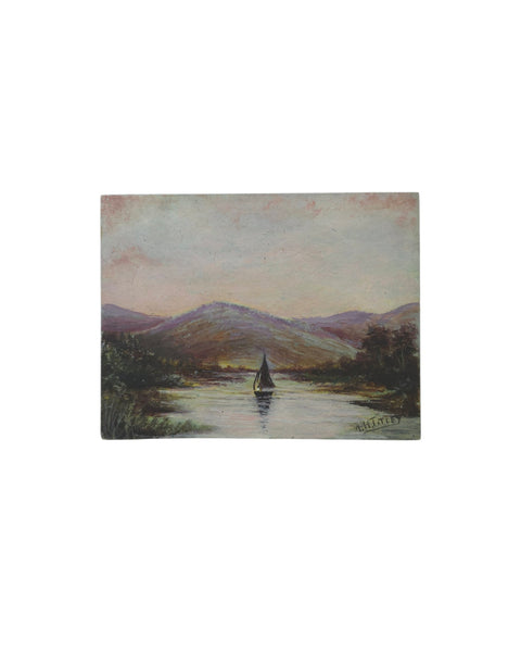 A Trio Of Moody Landscape Paintings