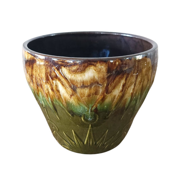 Four RRPCo Sun & Moon Flower Plant Pots