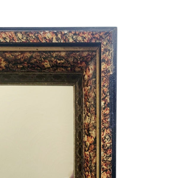 Antique Eastlake Mirror With Faux Marbelized Surround