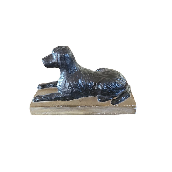 Cast Composite Plaster Setter Dog