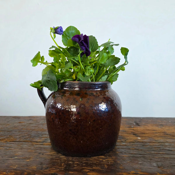 Antique Small Bean Pot