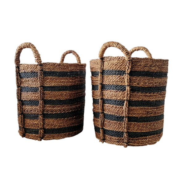 Woven Bananabark Open Baskets