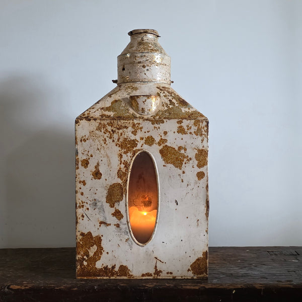 Primitive Metal Candle Lantern