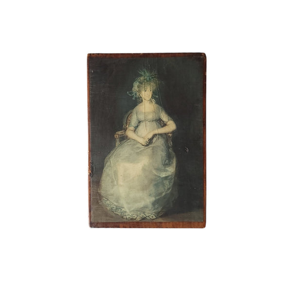 Petite Decoupage Countess Of Chinchon Goya