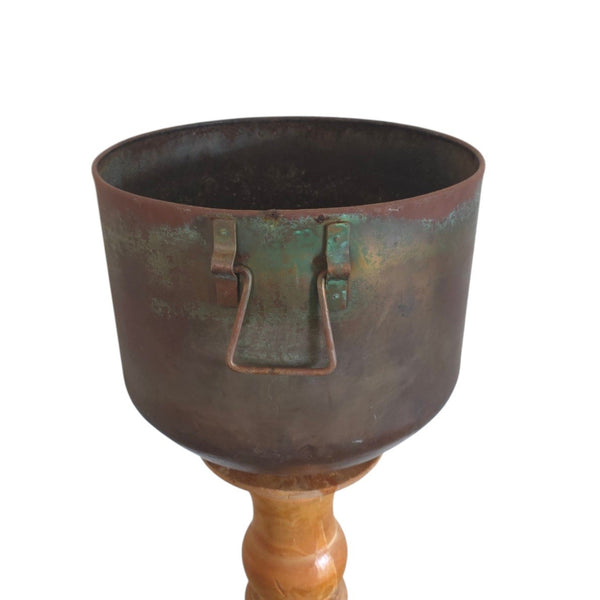 Beautiful Copper Double Handled Pot
