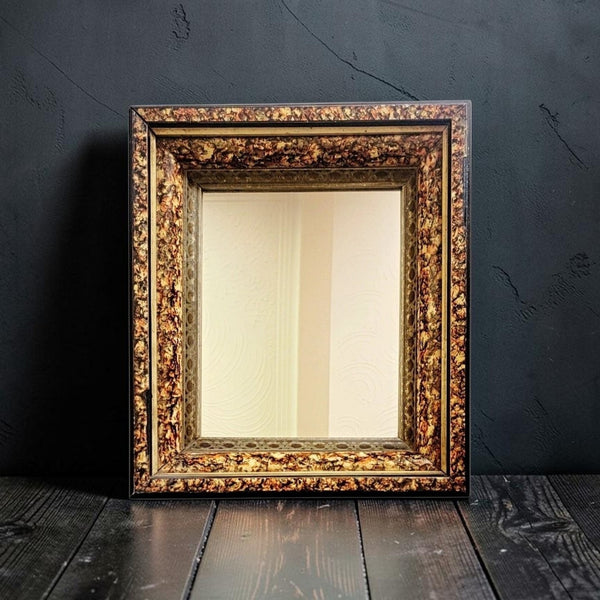 Antique Eastlake Mirror With Faux Marbelized Surround