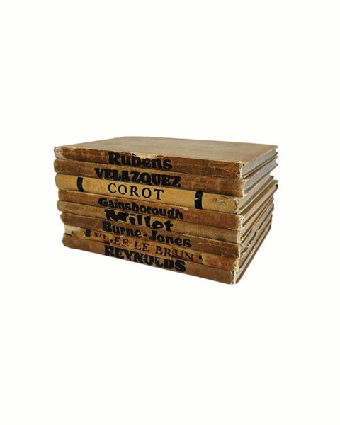 Collection Of Eight Antique Art Books