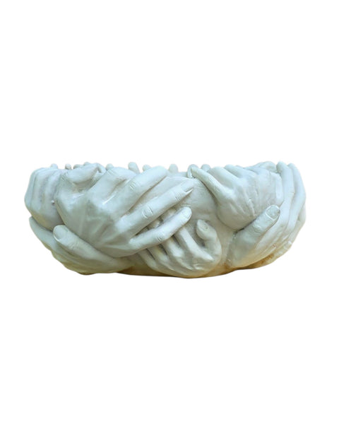 Sculptural 'Hands' Bowl In The Style Of Fornasetti