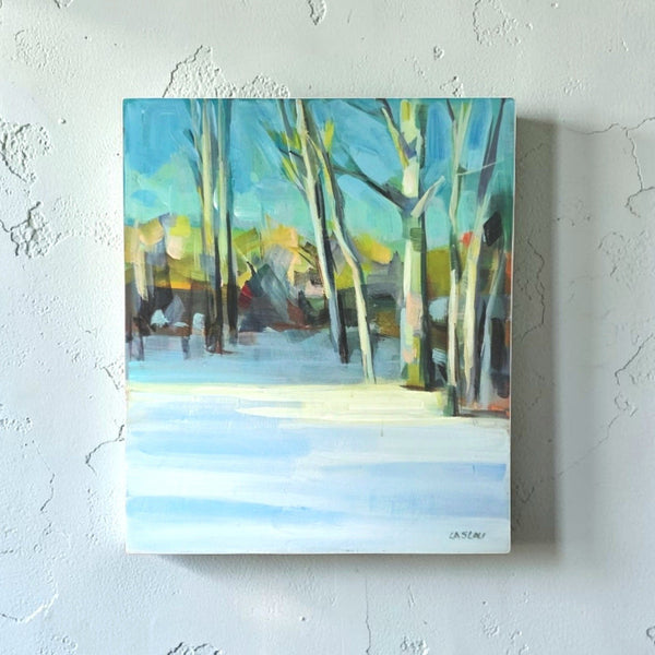Oil On Board Forest Landscapes